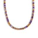 SPIRITUAL EGGPLANT PURPLE NECKLACE