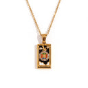 THE WHEEL TAROT NECKLACE