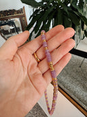 SPIRITUAL EGGPLANT PURPLE NECKLACE