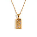 THE STRENGTH TAROT NECKLACE